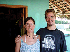 Jimena and Tanguy the orriginal dive couple will be missed.